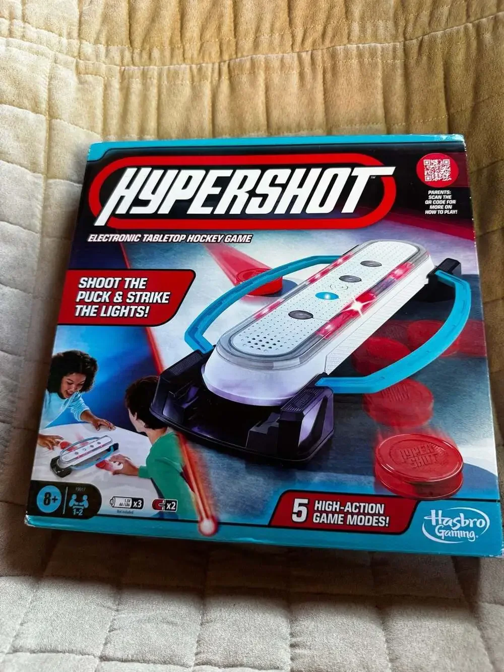 Hasbro Gaming Hypershot Electronic Tabletop Hockey Game F9917